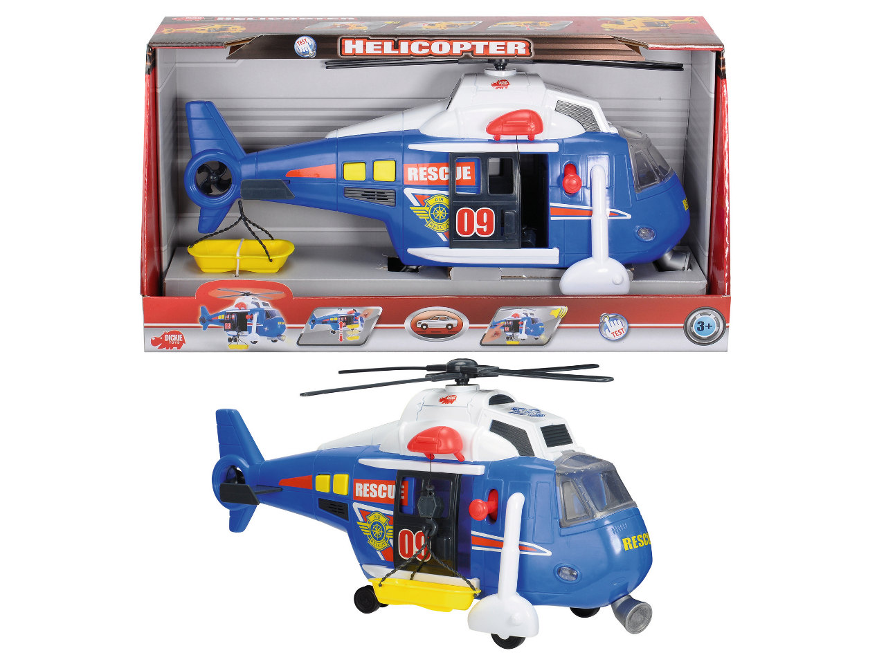 AS Záchranársky vrtuľník 41cm